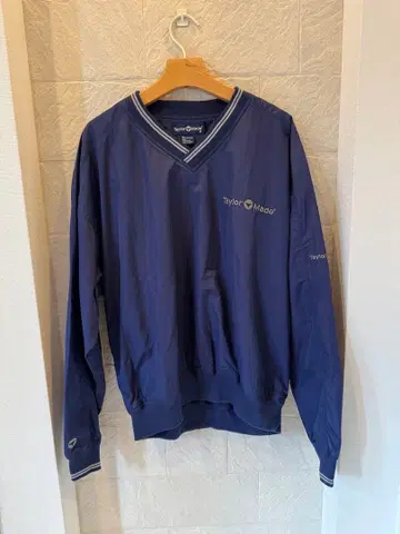 TaylorMade 네이비 V넥 자켓 M 레어