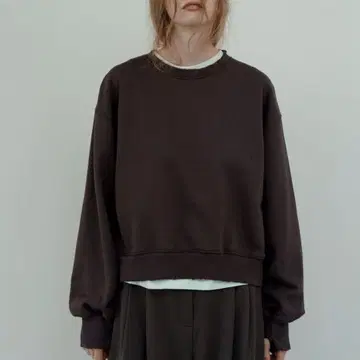 nokcha washed minimal mtm burgundy