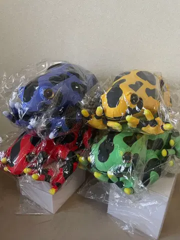 독개구리 봉제 인형 4종 세트