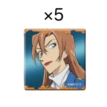 명탐정 코난 코난랜드 메모리얼 캔뱃지 하귀라 치하야 vol.4