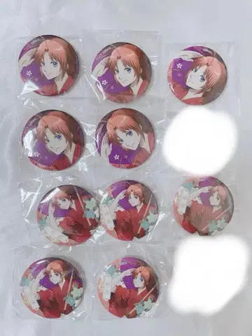 은혼 카무이 봄의 비단 캔뱃지 세트