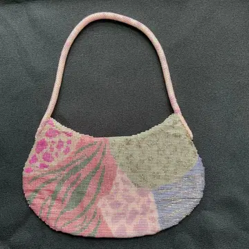 비즈 멀티 컬러 파티 백