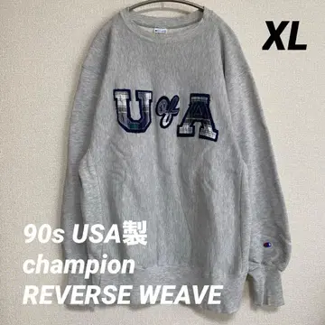 90s 챔피언 리버스 위브 자수 택 USA