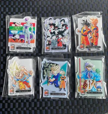 드래곤볼 40th 제일복권 F상 6개 세트