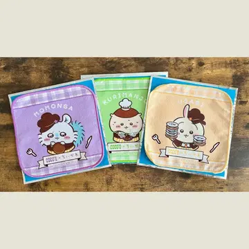 치이카와 코스 손수건 3개