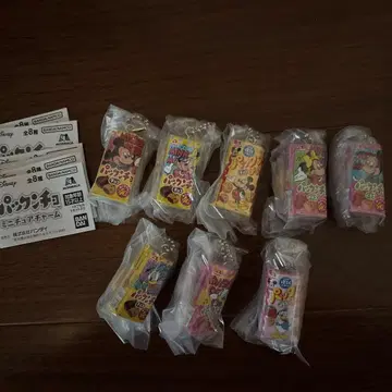 디즈니 팩맨 미니어처 참 가챠가챠 전 8종