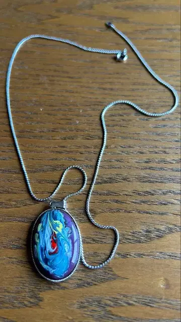 불사조 디자인 목걸이