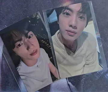 BTS 진 Runseokjin 앙코르 럭키 드로우 트레이딩 카드 2