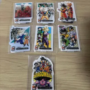 제일복권 드래곤볼 F상 ACLLECT 7종 세트