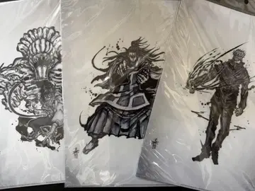 주술회전전 먹그림 클리어 파일 고죠 사토루, 게토 스구루, 오코츠