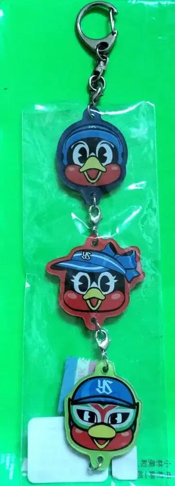 츠바쿠로 츠바미 YS 아크릴 키링 캐릭터 3연 도쿄 야쿠르트 스왈로스