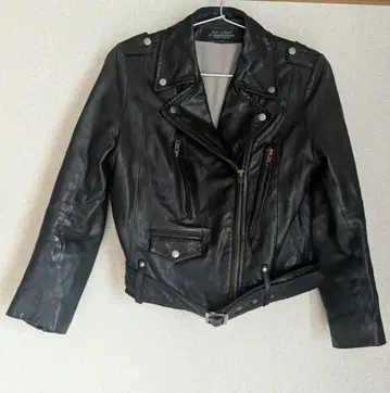 [ 약간의 하자 ] 라이더 자켓 ( 양가죽 )