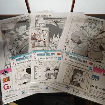 드래곤볼 40주년 제일복권 F상 G상 I상 총 7점 세트 판매 새상품