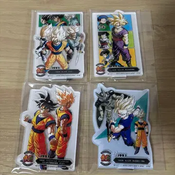 제일복권 드래곤볼 F상 ACLLECT 4종 세트