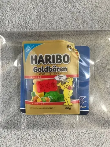 미사용 새상품 HARIBO 하리보 탄력 키링 바스락 키링