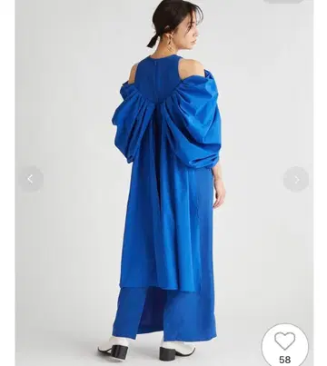 셀포드 CELFORD 파랑 포멀 드레스