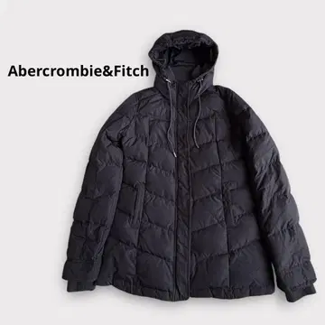 [아바크롬비 앤 피치] 다운 코트 다크 네이비 퍼 없음 L