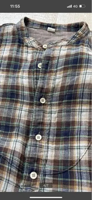 45R 더블 거즈 체크 원피스 정말 귀여워요!