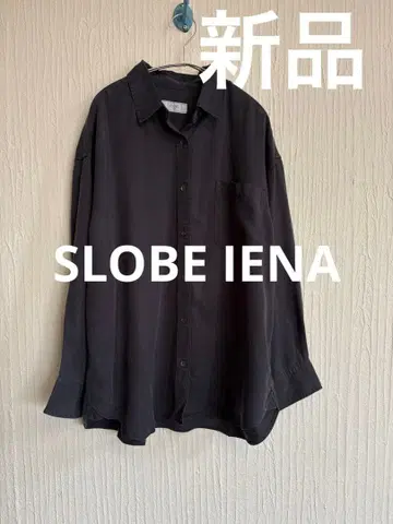 새상품 SLOBE IENA [ 셋업 가능 ] 제품 염색 셔츠 그레이