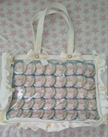 히바치 마나 아시아 트래블 캔뱃지 40개 이타백