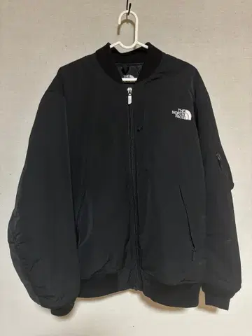 The North Face 블랙 MA-1 플라이트 자켓