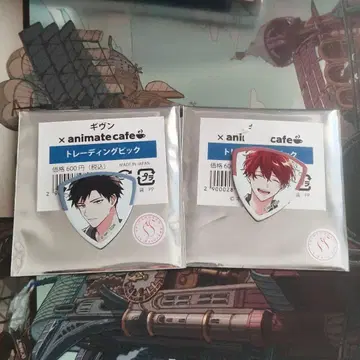 기븐 애니카페 피크 사토 마후유 카미노야마 릿카 각 1점