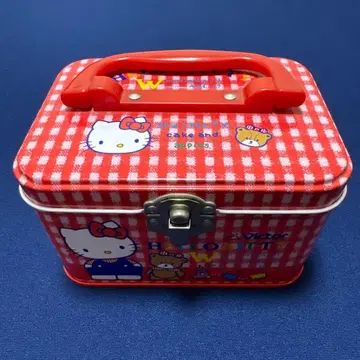 초레어! 새상품급 헬로키티 캔 백 쇼와 레트로 80년대 골동품