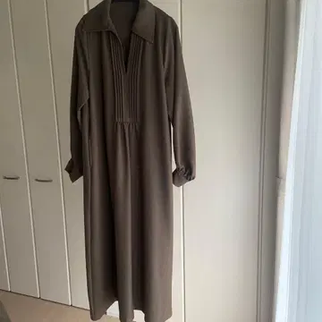 STYLEMIXER 브라운 긴팔 원피스