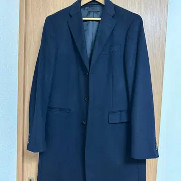 UNIQLO 네이비 체스터 코트