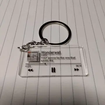 Oasis Wonderwall 키링