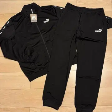 PUMA 푸마 셋업 푸마 상하의 세트 저지 블랙 L 새상품