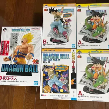 제일복권 드래곤볼 피규어 A.B 라스트 원상 세트