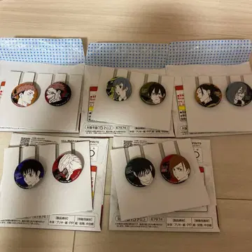 제일복권 주술회전 5th anniversary L상 캔뱃지