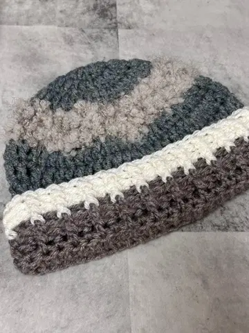 니트 모자 비니 핸드메이드 니트 모자 가을/겨울