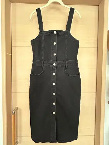 거의 새상품! ZARA 데님 원피스 sizeL 블랙