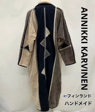 레어 ANNIKKI KARVINEN 롱 코트 몰 야른