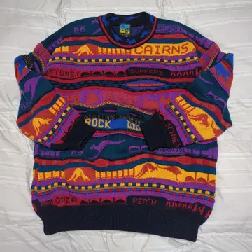 주말 세일 [레어] EMAROO 3D 니트 울 100% 스웨터 12/XS