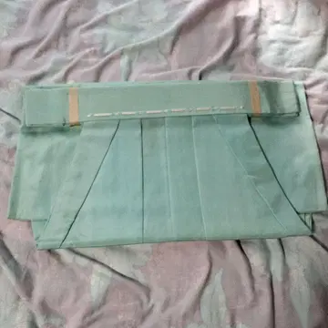 신직 마노리 하카마 아사기색 끈아래 86cm 중고 2