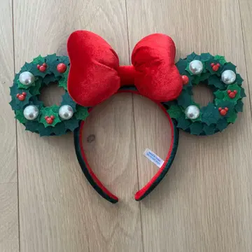 디즈니 크리스마스 리스 머리띠