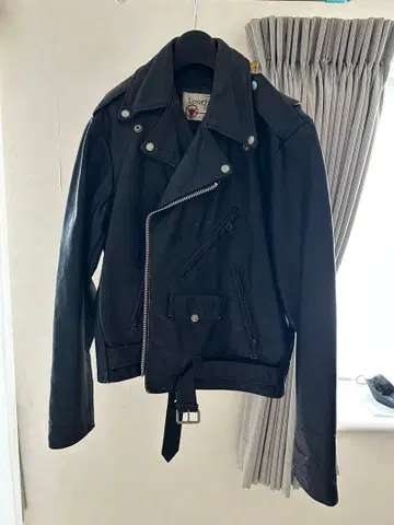 UHERA 바이커 스타일 가죽 라이더 자켓 SEARS