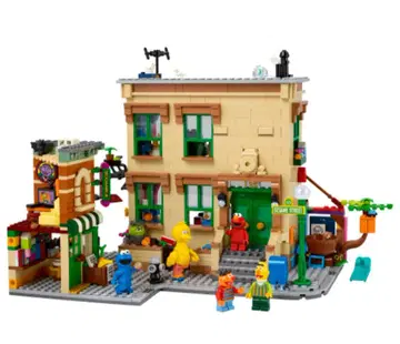 LEGO Ideas 21324 세서미 스트릿 123번지