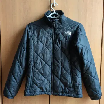 THE NORTH FACE 블랙 퀼팅 자켓 여성용 M