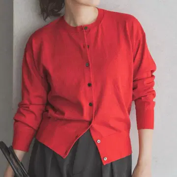 LEVITA 롱 슬리브 크루 가디건