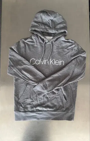 캘빈 클라인 그레이 후드티 S