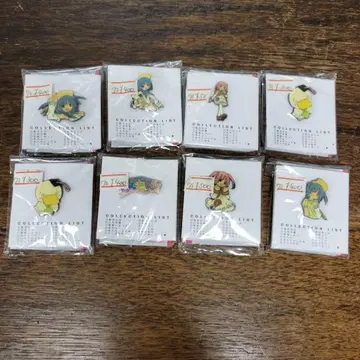 모에땅 모에하는 영단어 핀즈 컬렉션 8개 세트 미사용품