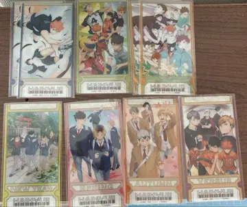 하이큐 비주얼 클리어 티켓 카라스노 네코마 이나리자키