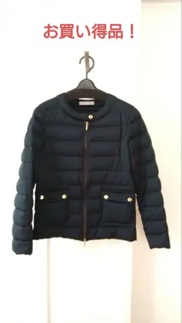 [ FLASK ] 노카라 다운 자켓 숏 기장