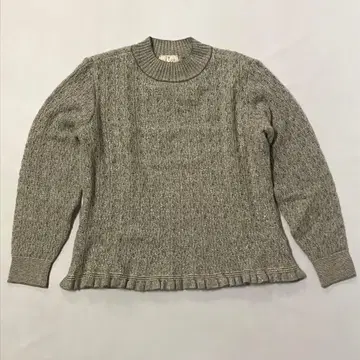 GRACE JUNO 캐시미어 100% 니트 스웨터 그레이 계열