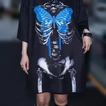 새상품 ACDC Rag 타레버터플라이 휴지T