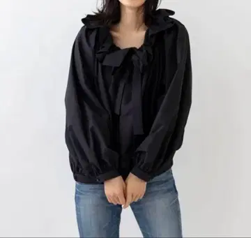 SONO 소노 긴팔 블라우스 드라마틱 개더 블라우스 사이즈 1